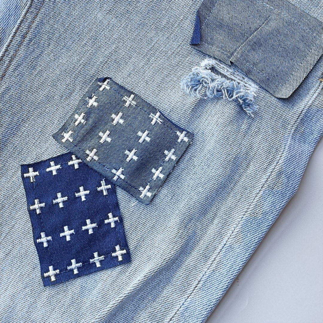 KSUBI BLUE RIPPED JEANS WM35