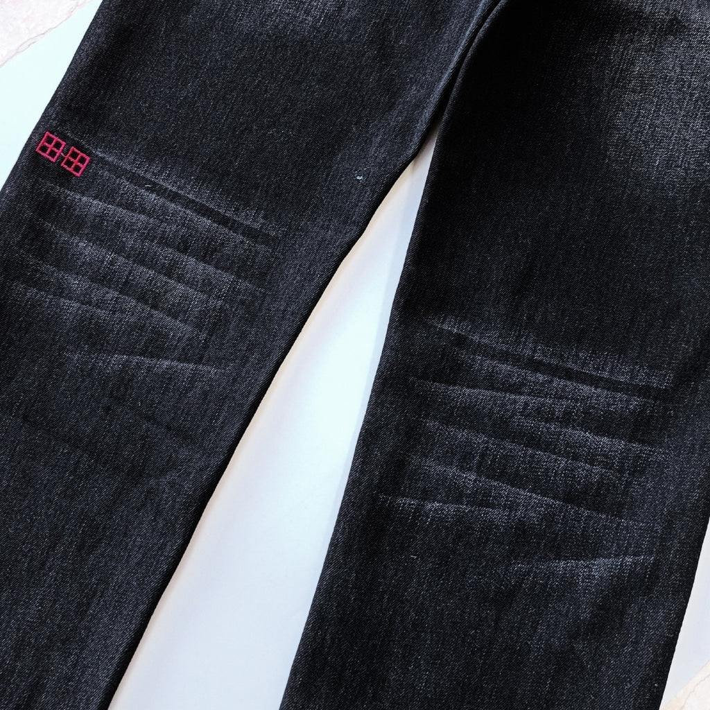 KSUBI RED LOGO JEANS WM39