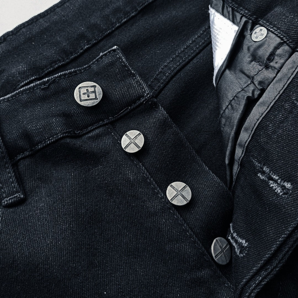 KSUBI RED LOGO JEANS WM39