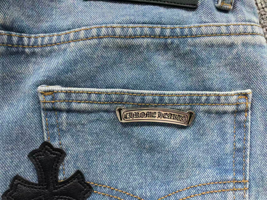CHROME OG BLUE JEANS BLACK CROSS