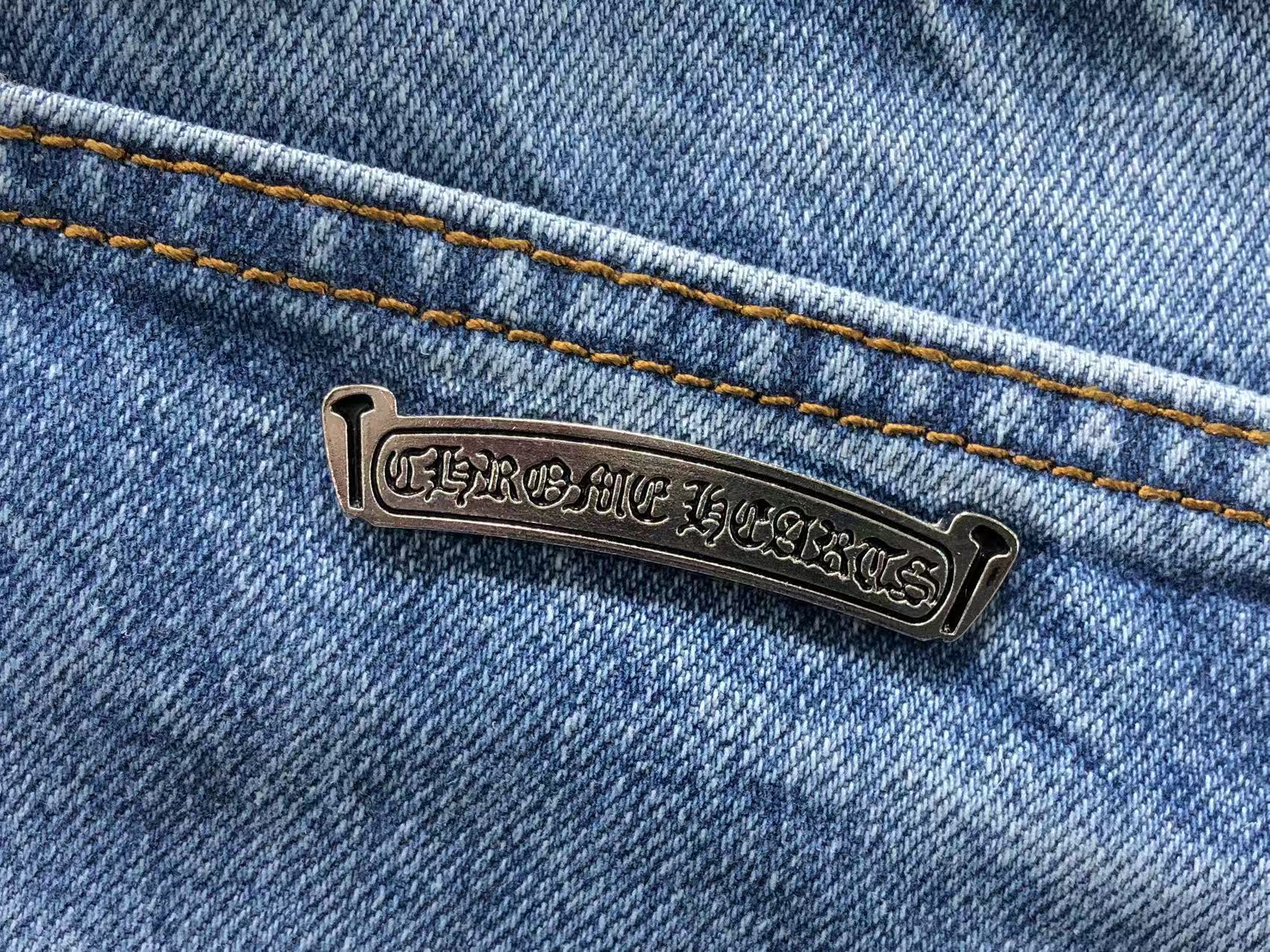 CHROME BLUE JEANS MULTI COLRO CROSS