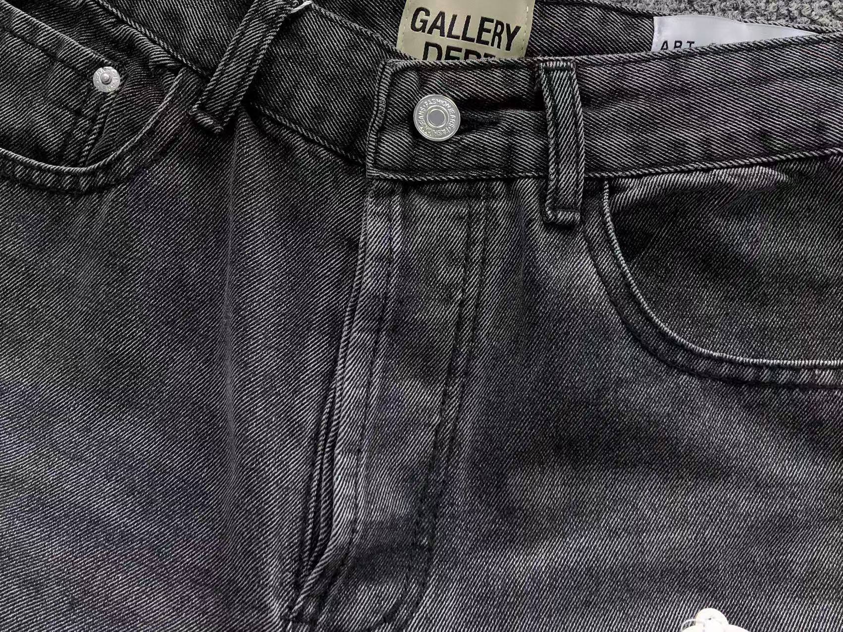 CHROME BLACK JEANS WHITE CROSS