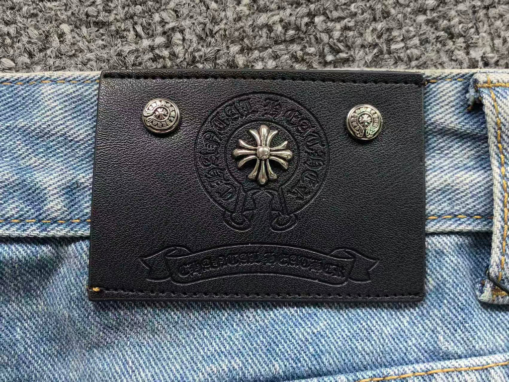 CHROME OG BLUE JEANS BLACK CROSS