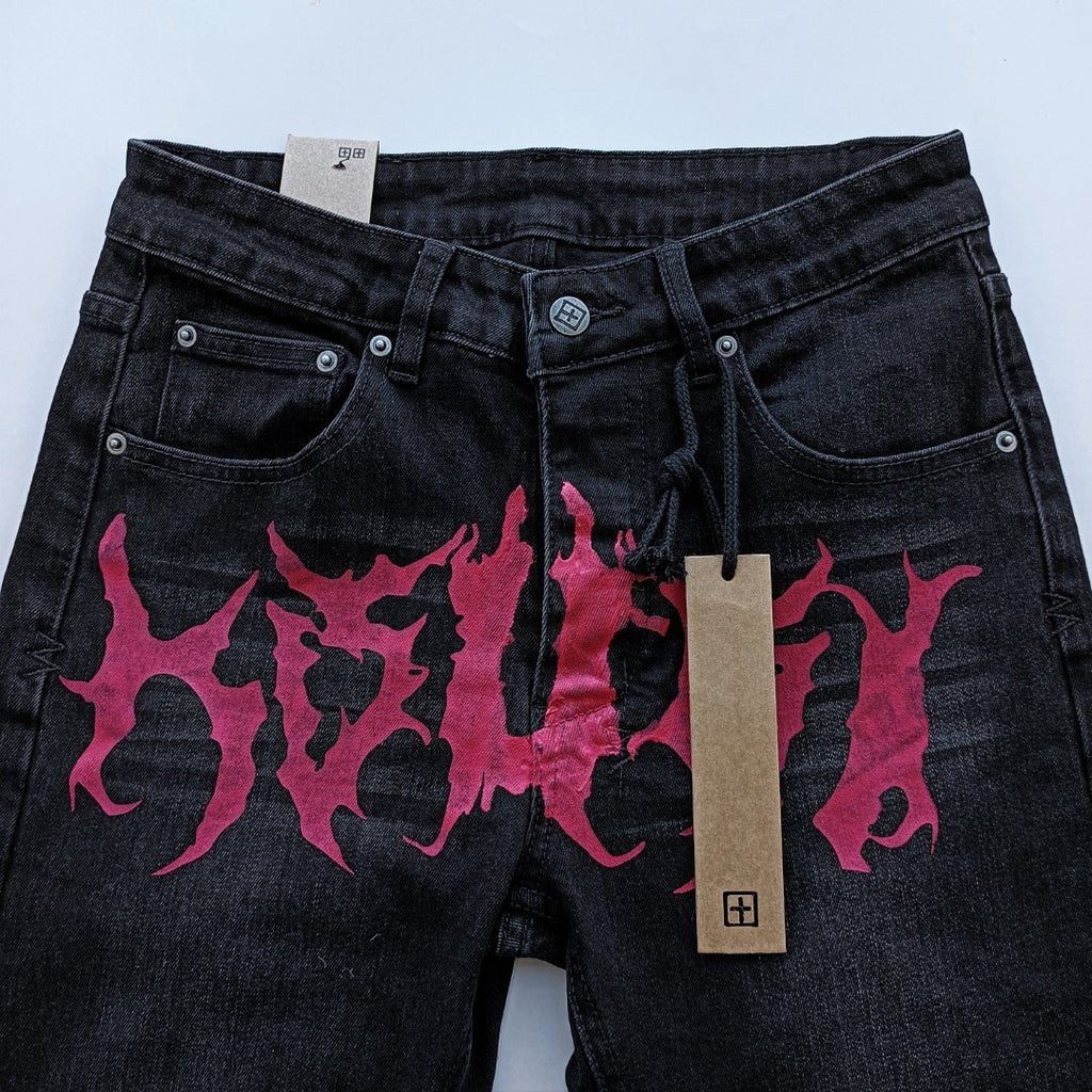 KSUBI RED LOGO JEANS WM39