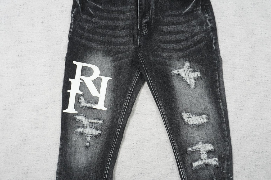 AMIRI BLACK WITH WHITE WRITTING