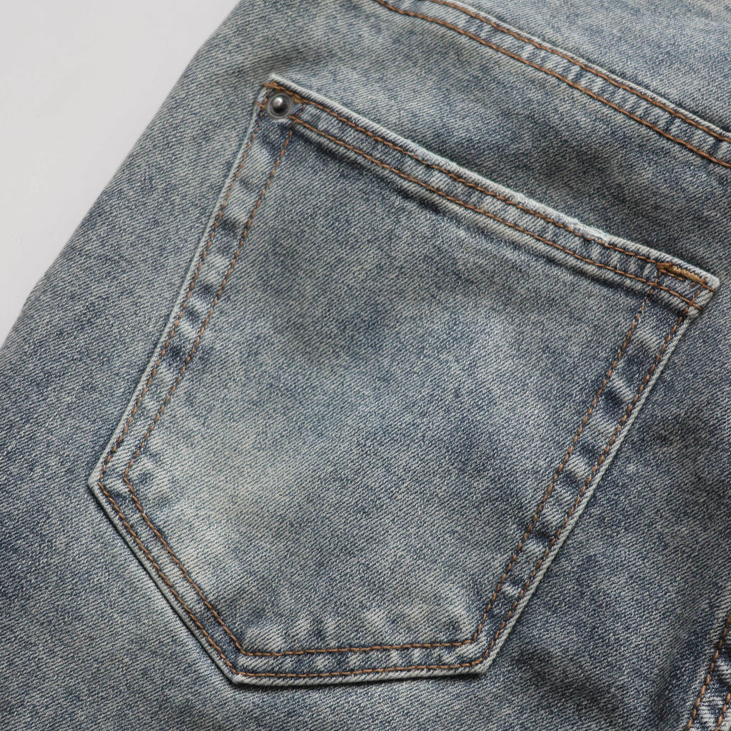 KSUBI BLUE RIPPED JEANS WM173