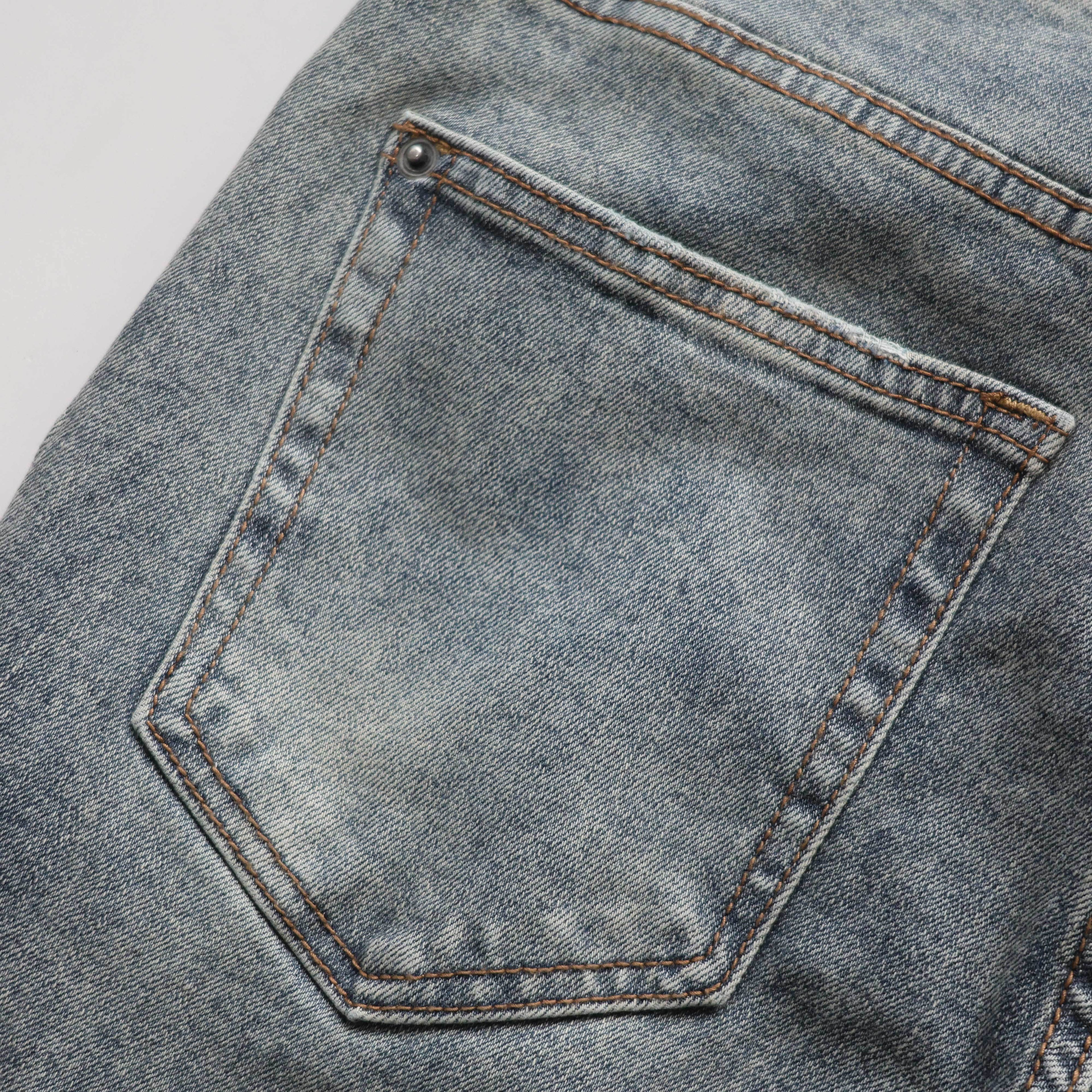 KSUBI BLUE RIPPED JEANS WM173
