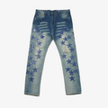 AMIRI BLUE STARS BLUE JEANS