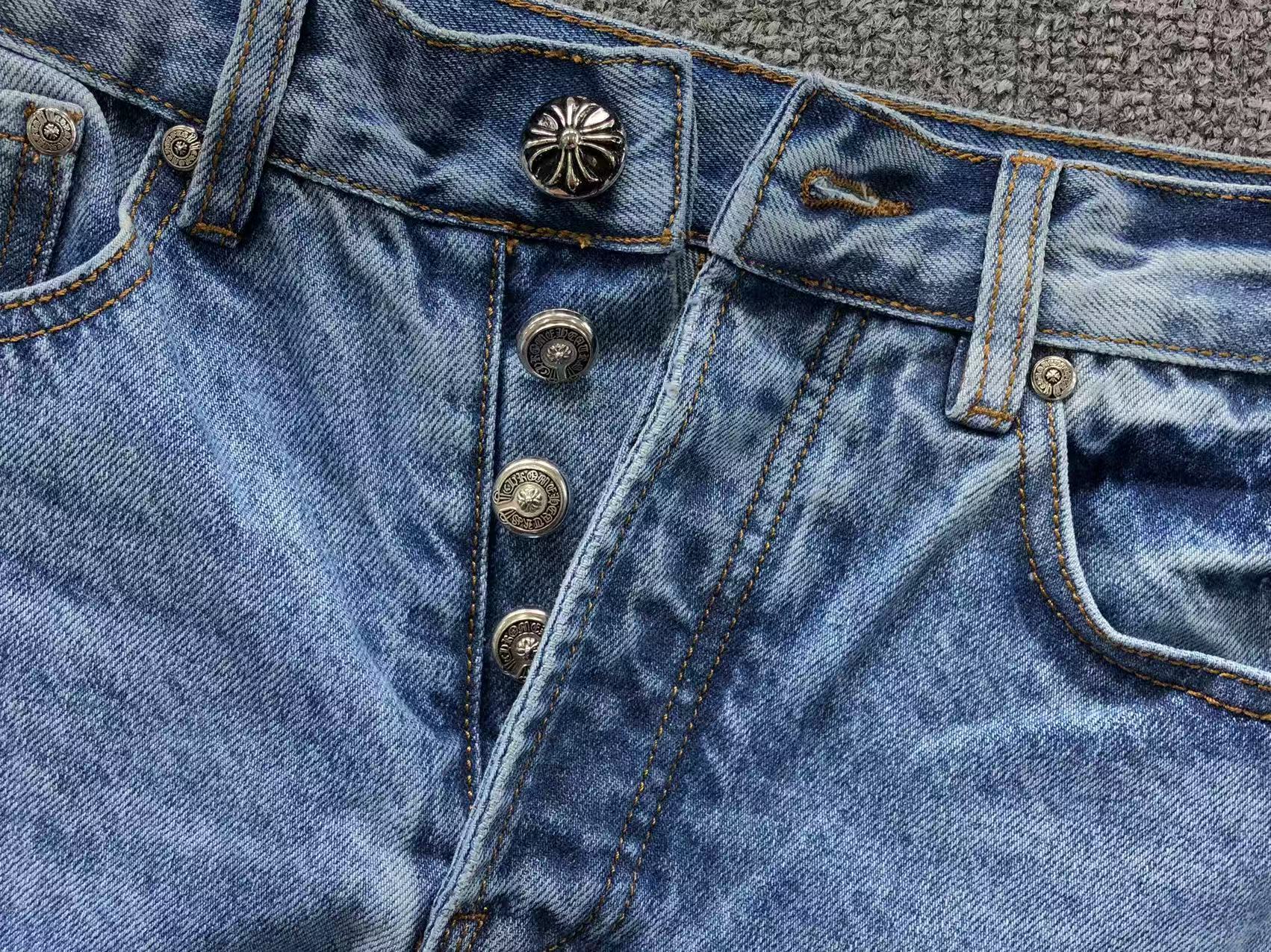 CHROME BLUE JEANS MULTI COLRO CROSS