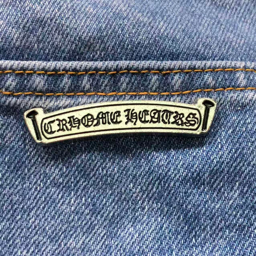 CHROME BLUE JEANS PINK CROSS